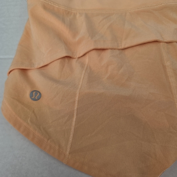 Speed Up High-Rise Lined Short - Size 0 - Orange - Picture 7 of 9